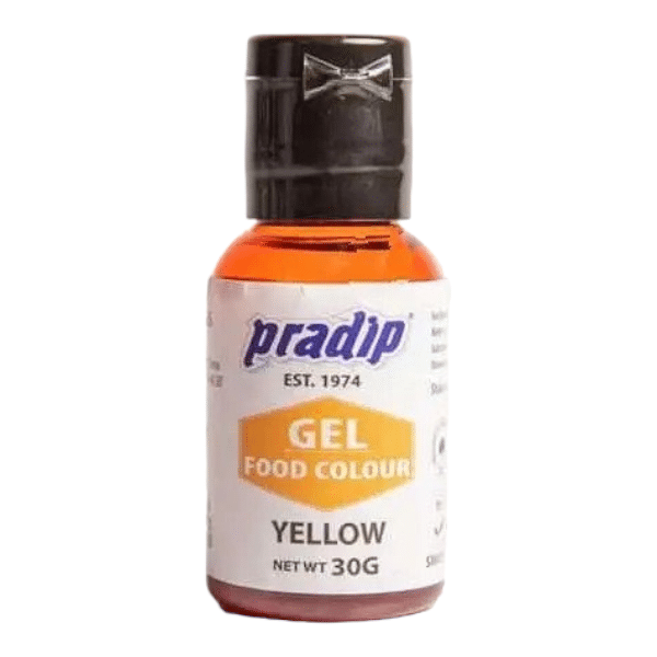 YELLOW GEL FOOD COLOR 30GRMS